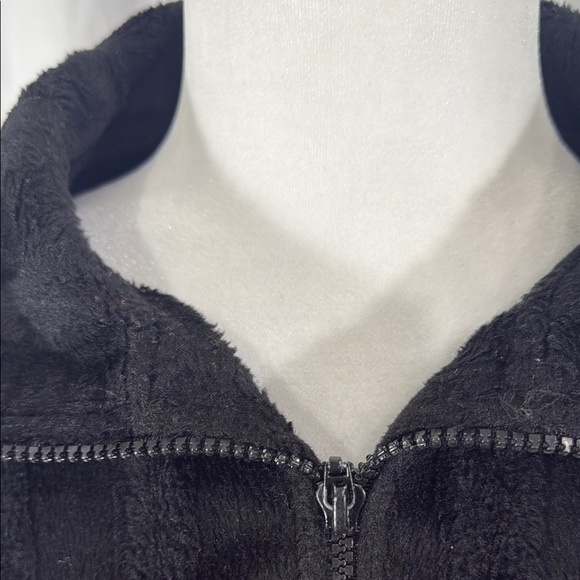 Sean John Vintage Black Fuzzy Zip-Up Sweater Size XXL - Picture 4 of 9